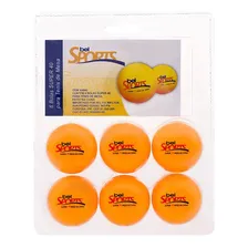 Kit Com 6 Bolinhas TĂȘnis De Mesa Ping Pong #40 484000 Belfix Foto mini 1