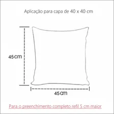Kit Com 6 Refis De Almofada 45x45 Silicone Para Capas 40cm Foto mini 3