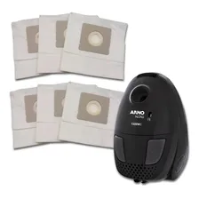 Kit Com 6 Sacos P/ Aspirador De Pó Descartáveis Arno Nitro Foto  mini 1