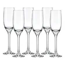Kit Com 6 Taças De Vidro Imperatriz 220ml Foto mini 1