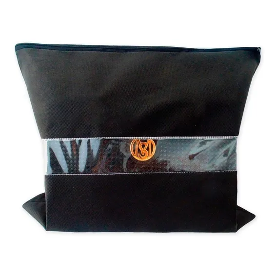 Kit Com 60 Sacos Para Bolsa Com Zíper E Visor 20p + 40m Cor Preto Foto 1