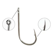 Kit Com 600 Anzóis Aço Carbono #3 Ao #12 + Caixa Pesca Anzol Foto mini 4