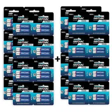 Kit Com 64 Pilhas Alcalinas Rayovac: 32 Aa + 32 Aaa Foto mini 1