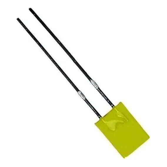 Kit Com 8 Led Retangular Amarelo Foto 1