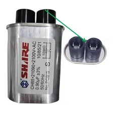 Kit Com 8 Peça Capacitor Alta Tensão Microondas 0,90uf 2100v Foto mini 2