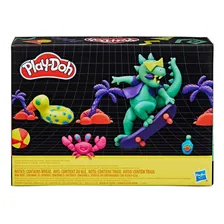 Kit Com 8 Potes De Massa De Modelar Cores Neon Play-doh Foto mini 3
