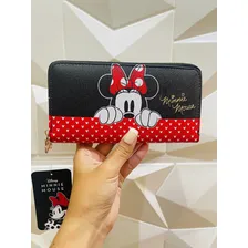 Kit Com Bolsa E Carteira Minnie Disney Cor Transparente Foto mini  3