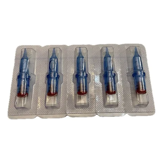 Kit Com Dez Cartuchos Tattoo Tatuagem 1203rl 3 Pontas Traço Foto 1