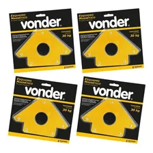 Kit Combo C/ 4 Esquadros Magnéticos P/ Soldador 30 Kg Vonder Foto mini  2