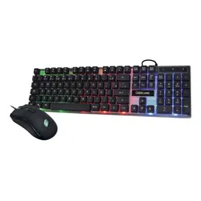 Kit Combo Teclado E Mouse Oex Tm305 2.400dpi Horus Preto Foto mini 1