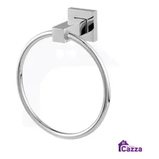 Kit Completo Acessórios Banheiro Cromado Luxo Metal Foto mini  3