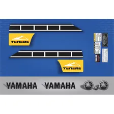 Kit Completo Adesivo Yamaha Tenere 250 2012 Azul Tnr003 Cor ADESIVO LATERAL Foto mini 3