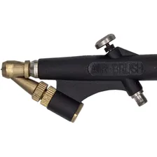Kit Completo Aerografo Profissional 0,3mm 2 Cubas Vidro Foto mini 4