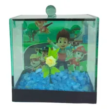 Kit Completo Aquario Beteira Quadrado Patrulha Canina Peixe Foto mini  2