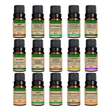 Kit Completo Aromaterapia - Top 15 Óleos Essenciais Foto mini 1