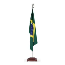 Kit Completo Bandeira Brasil Mastros + Acess贸rios Foto mini 2