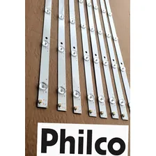 Kit Completo Barras De Led Philco Ph40r86 Ph40r86dsgw Foto mini 3