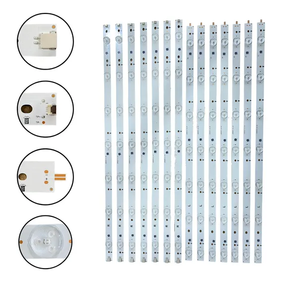 Kit Completo Barras Led 55pug6102 Foto 1