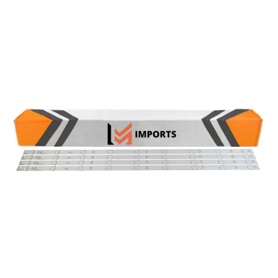 Kit Completo Barras Led Aoc Le40d1442-20 Le40d1452 Nova Foto 1