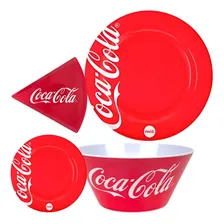 Kit Completo Coca Cola Pratos E Bowl Personalizado Cor Variado Foto  mini 1