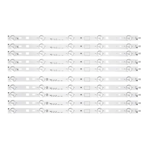 Kit Completo Com 10 Barras Led Tv Sony Kdl-40w605b Foto 1