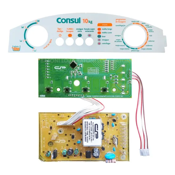 Kit Completo Consul Maré 10kg Placas + Painel Decorativo 127/220v Foto 1
