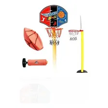 Kit Completo Para Basquete Com Bola, Inflador, Estrutura Foto mini  3