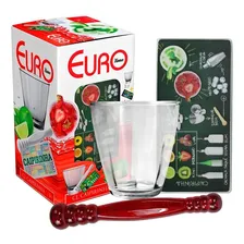 Kit Completo Para Caipirinha Copo Socador Tábua E Cachaça Foto mini 4