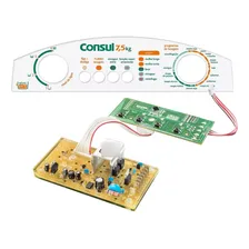 Kit Completo Placas + Adesivo Consul Maré 7,5kg Bivolt Cwl75 110v/220v Foto mini  2