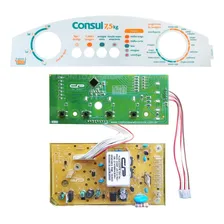 Kit Completo Placas + Adesivo Consul Maré 7,5kg Bivolt Cwl75 110v/220v Foto  mini 1