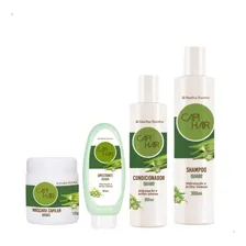 Kit Completo Quiabo Capi Hair Abelha Rainha Shampoo Foto mini 1