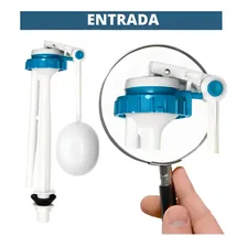 Kit Completo Reparo Caixa Acoplada Do Vaso Icasa 1.6gpf 6lpf Foto mini 3