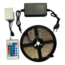 Kit completo Tira Led 3528 5mts Rgb Multicolor Foto mini 4