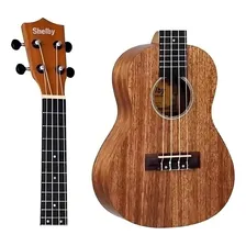 Kit Completo Ukulele Soprano Shelby Mogno Su21m +brinde Cor Marrom Foto mini 4