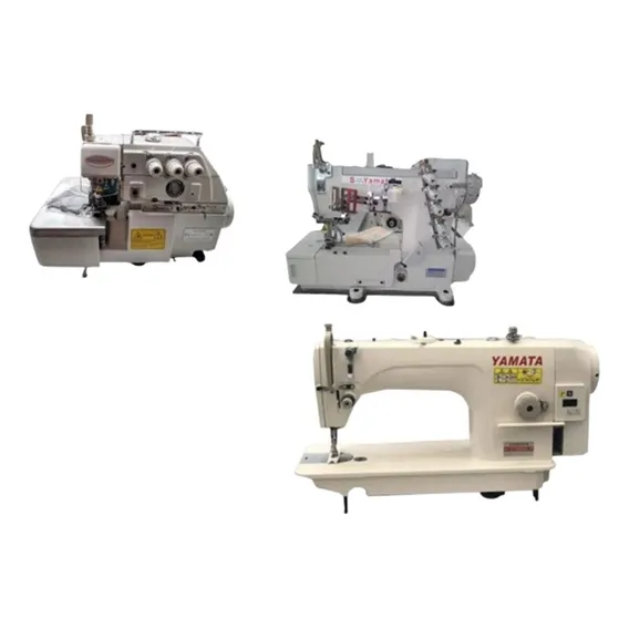 Kit-completo Yamata (reta,galoneira E Overlock) Direc Drive 110v Foto 1