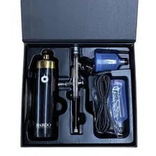 Kit Compressor Aerógrafo Usb Recarregável Airbrush Portátil Foto mini  3