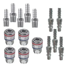 Kit Compressor - Espigão Engate Rápido E Pino Engate 1/4 Foto  mini 1