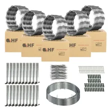 Kit Concertina Para 50 Metros 30 Cm + Kit Cod 6 Foto mini 1