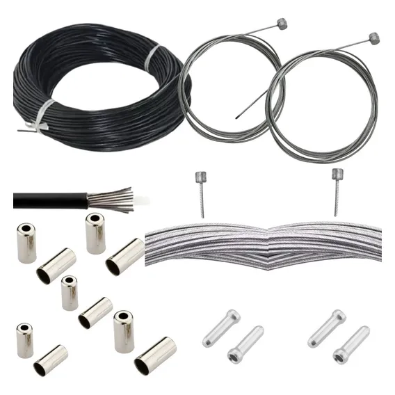 Kit Conduite Teflon Para Freio E Marcha Cabos Completo Bike Foto 1
