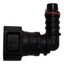 Kit Conector Engate Rapido 90graus 10mm X 10mm Mangueira Inj Foto mini  2