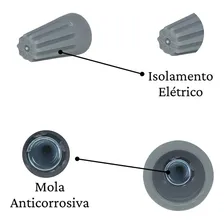 Kit Conectores Torção Isola Emenda Fios Cabos Elétrico 50pçs Foto mini 2