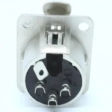 Kit Conectores Xlr 10 FĂȘmea Painel + 10 Macho Wireconex Cor Prateado Foto mini 4
