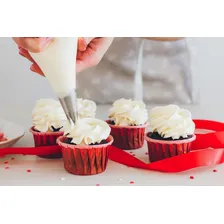 Kit Confeiteiro Saco Decorador Bolo E 6 Bicos Inox Decoração Foto mini  3
