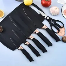 Kit Conjunto 19 Pçs De UtensĂlios Facas Silicone E Plástico Cor Preto Foto mini 4