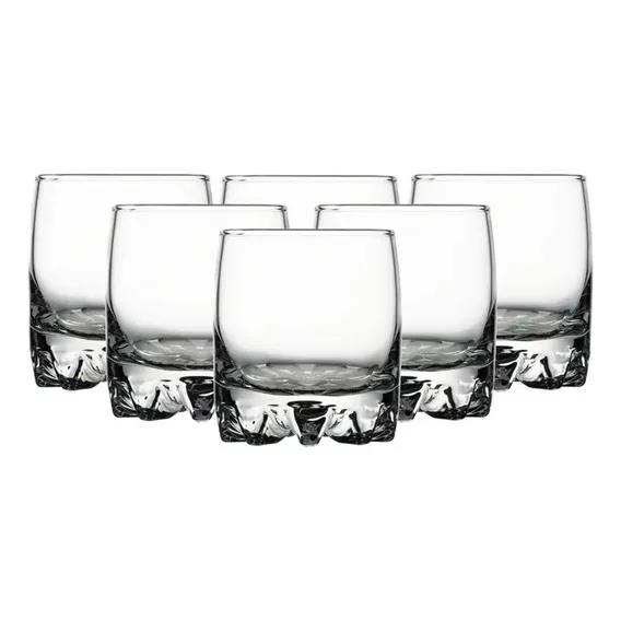 Kit Conjunto 6 Copo Dose Bar Whisky Shot Licor Cachaça 80ml Foto 1
