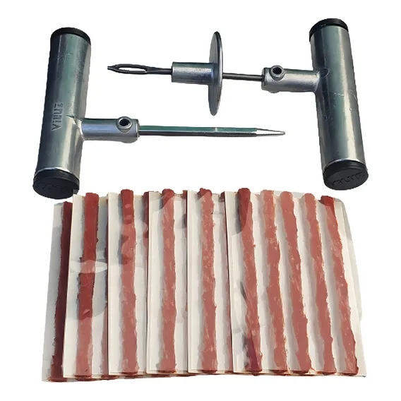 Kit Conserto E Reparo Pneus Viluz + 60 Macarrão Remendos Foto 1