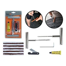Kit Conserto Reparo Rápido Pneu Sem Câmara Carro Moto Foto mini 1