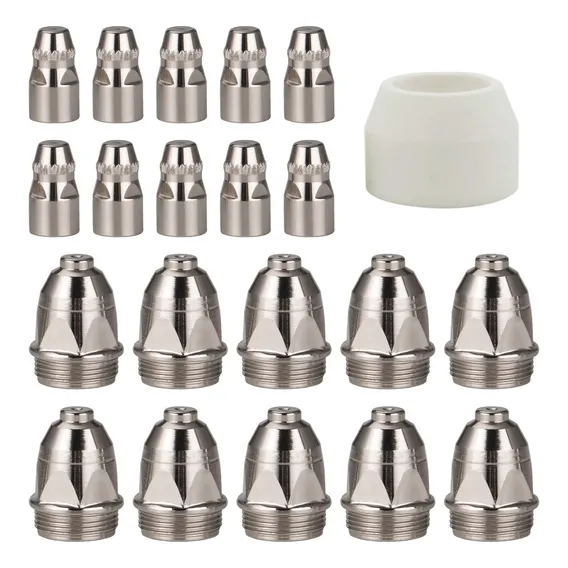 Kit Consumíveis Bico 1,1mm Eletrodo Tocha Plasma P80 Cut100 Foto 1