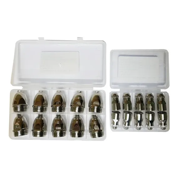 Kit Consumíveis P/ Tocha P80 10 Bicos 1.5mm + 10 Eletrodos Foto 1
