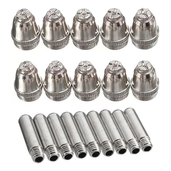 Kit Consumíveis Plasma Ag60 Sg55 Wsd60 10 Bicos 10 Eletrodos Foto 1